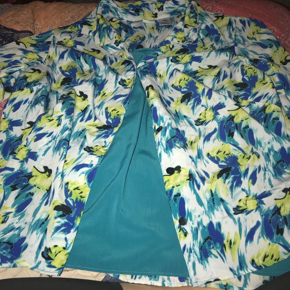 2-in-1 blouse